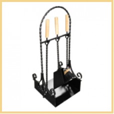 Каминный набор НКА-11 (черный)