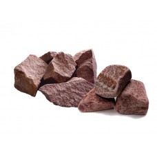 Камень Малиновый кварцит колотый, коробка 20кг