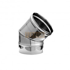 Колено угол 135° (439/0,8 мм) Ф115(2 секции) Колено угол 135° (439/0,8 мм) Ф115(2 секции)