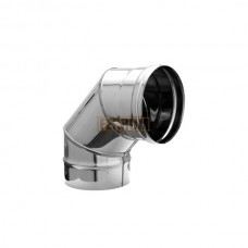 Колено угол 90° (439/0,8 мм) Ф115(3 секции) Колено угол 90° (439/0,8 мм) Ф115(3 секции)