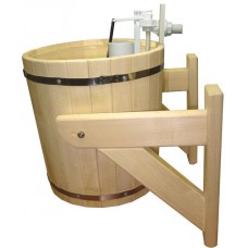 Обливное ведро 16 л. с пластиковй вставкой с переливом Обливное ведро 16 л. с пластиковй вставкой с переливом