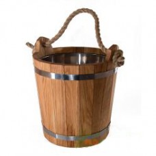 Запарник (дуб) 12л с нержавеющей вкладкой