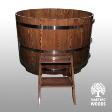 Купель круглая (лиственница натуральная или мореная) варианты размеров Купель круглая (лиственница натуральная или мореная) варианты размеров