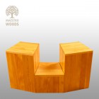 Подиум из лиственницы