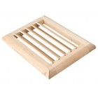 Вентиляционная решетка большая (27*22см)«жалюзи» (липа)