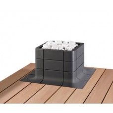 Tulikivi Nuoska Graphite 10,5 kW Integrated Tulikivi Nuoska Graphite 10,5 kW Integrated