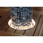 Монтажный фланец для Harvia Cilindro HPC2L с подсветкой Монтажный фланец для Harvia Cilindro HPC2L с подсветкой