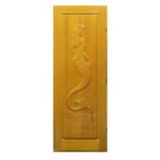 Дверь банная (липа) резная тонированная РУСАЛКА 1,9*0,7 правая Дверь банная (липа) резная тонированная РУСАЛКА 1,9*0,7 правая