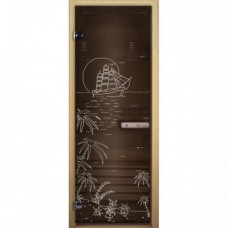 Дверь Стекло Бронза МАТОВАЯ (Лагуна) 1900х700 (коробка лиственная) Дверь Стекло Бронза МАТОВАЯ (Лагуна) 1900х700 (коробка лиственная)