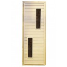 Дверь липас 2-мя стеклами 1900х700 (коробка хвоя) Дверь липас 2-мя стеклами 1900х700 (коробка хвоя)