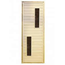 Дверь липас 2-мя стеклами 1900х700 (коробка хвоя) Дверь липас 2-мя стеклами 1900х700 (коробка хвоя)