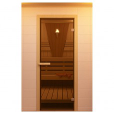 Дверь для сауны стекло бронзовое, серия 690*1890 Дверь для сауны стекло бронзовое, серия 690*1890