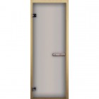 Дверь Стекло Сатин МАТОВАЯ (Банька) 1900х700 (коробка лиственная) Дверь Стекло Сатин МАТОВАЯ (Банька) 1900х700 (коробка лиственная)