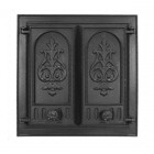 115 НТТ каминная дверца сплошная (двухстворчатая)