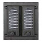 409 SVT каминная дверца со Стеклом (двухстворчатая)