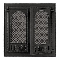 126 НТТ каминная дверца со Стеклом (двухстворчатая) 126 НТТ каминная дверца со Стеклом (двухстворчатая)