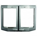 520 НТТ каминная дверца-эркер со Стеклом