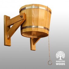 Обливное устройство 10л, лиственница лакированная