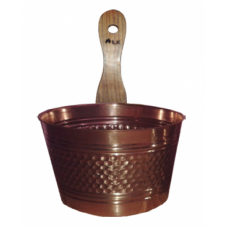 Шайка медная 4л (фин.)