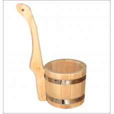 Черпак бондарный 0,6 л. с верт. ручкой