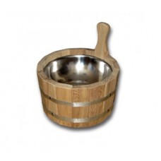 Ушат 3,5 л. с нержавеющей вкладкой дуб Ушат 3,5 л. с нержавеющей вкладкой дуб