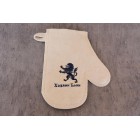 Рукавица П/Ш белая Хозяин бани (вышивка) Рукавица П/Ш белая Хозяин бани (вышивка)